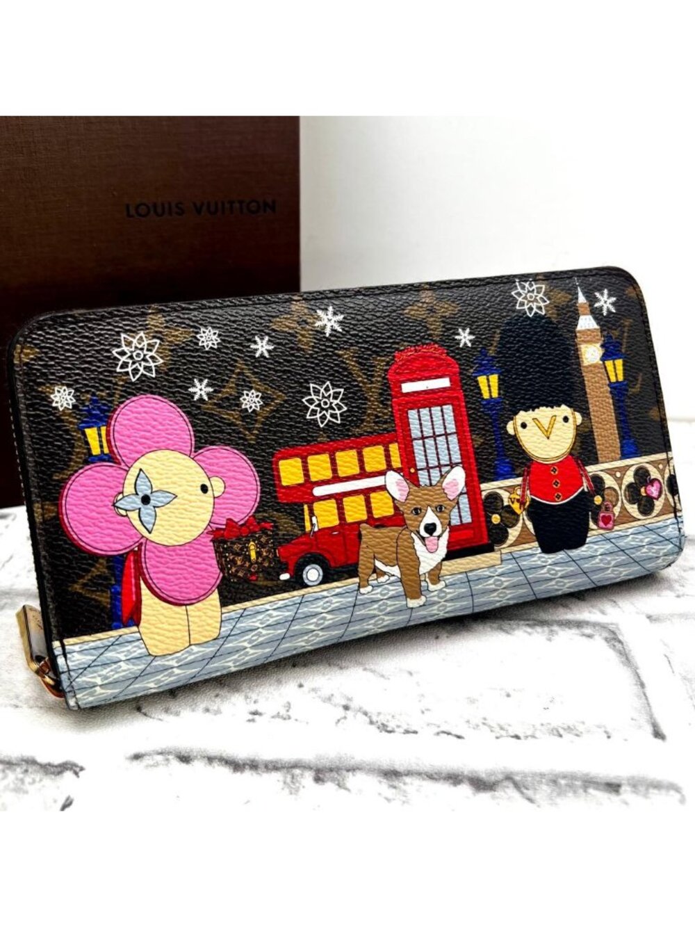 Louis Vuitton Limited Vivienne Zippy Wallet
